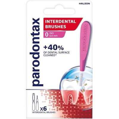 Parodontax Mezizubní kartáček 0.4 mm 6 ks Parodontax Mezizubní kartáček 0.4 mm 6 ks