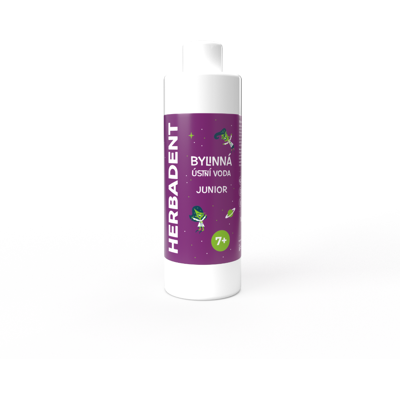 Herbadent Junior Bylinná ústní voda 240 ml Herbadent Junior Bylinná ústní voda 240 ml