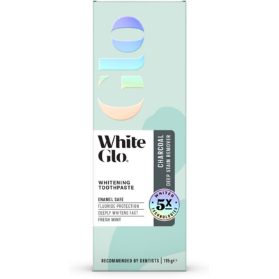 White Glo Zubní pasta Charcoal s aktivním černým uhlím 115 g White Glo Zubní pasta Charcoal s aktivním černým uhlím 115 g