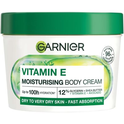 Garnier Vitamin E hydratační tělový krém 380 ml Garnier Vitamin E hydratační tělový krém 380 ml