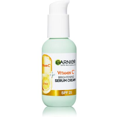 Rozjasňující sérum s vitamínem C Garnier SPF25 - Péče o pleť Rozjasňující sérum s vitamínem C Garnier SPF25 - Péče o pleť