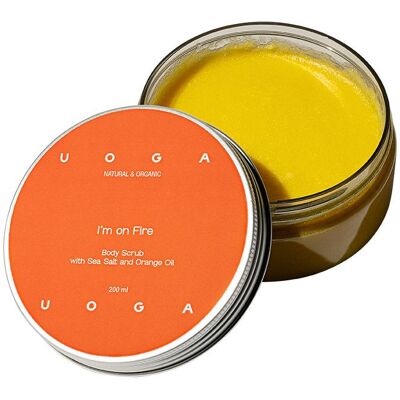 Uoga Uoga Jemný regenerační tělový peeling I´m on Fire 200 ml Uoga Uoga Jemný regenerační tělový peeling I´m on Fire 200 ml