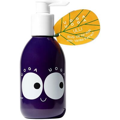 Uoga Uoga Dětský tělový olej s vanilkou ULLI 250 ml Uoga Uoga Dětský tělový olej s vanilkou ULLI 250 ml