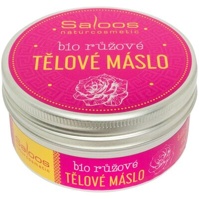 Saloos Bio Butter Růžový Olej - Výživný Tělový Krém Saloos Bio Butter Růžový Olej - Výživný Tělový Krém