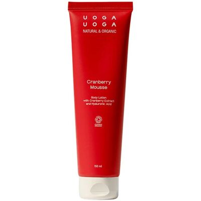 Uoga Uoga Hydratační tělový krém Cranberry Mousse 150 ml Uoga Uoga Hydratační tělový krém Cranberry Mousse 150 ml