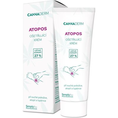 Cannaderm Atopos Ošetřující krém 75 ml Cannaderm Atopos Ošetřující krém 75 ml