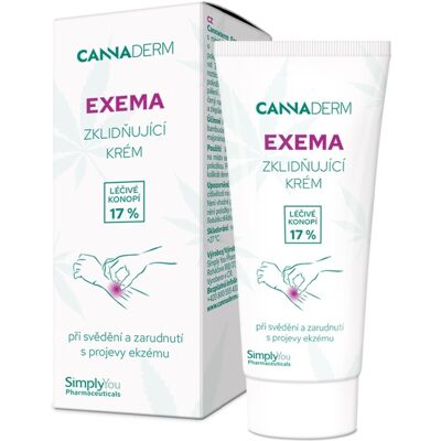 Cannaderm Exema zklidňující krém 50 g Cannaderm Exema zklidňující krém 50 g