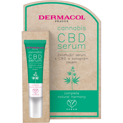 Dermacol Cannabis CBD Serum - Uklidňující pleťové sérum Dermacol Cannabis CBD Serum - Uklidňující pleťové sérum