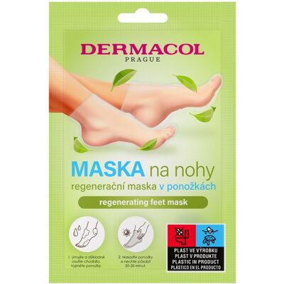 Dermacol Feet Mask Hydratační Ponožky - Masky na nohy - Regenerační - 1 ks Dermacol Feet Mask Hydratační Ponožky - Masky na nohy - Regenerační - 1 ks