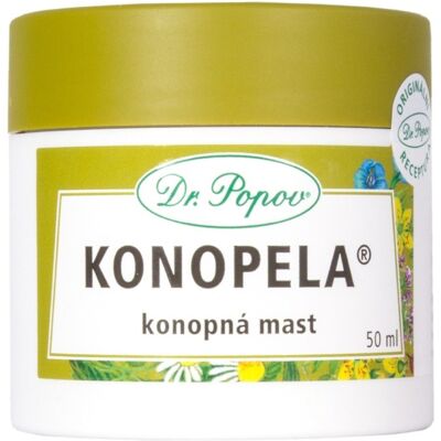 Dr. Popov Konopela konopná mast 50 ml Dr. Popov Konopela konopná mast 50 ml