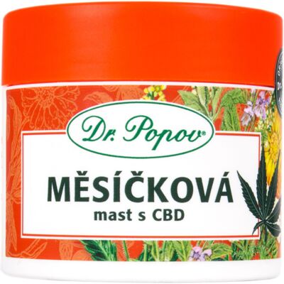 Dr. Popov Měsíčková mast s CBD 50 ml Dr. Popov Měsíčková mast s CBD 50 ml