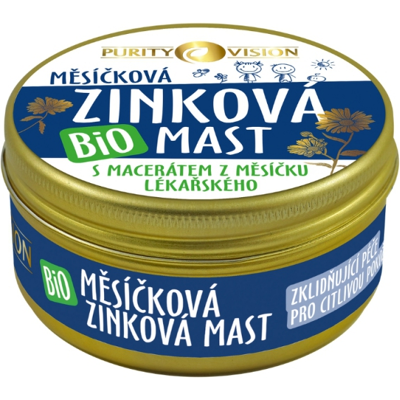 Purity Vision Organická měsíček a zinek Uklidňující mast - Mast Purity Vision Organická měsíček a zinek Uklidňující mast - Mast