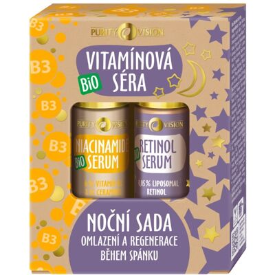 Purity Vision BIO Vitamínová séra noční sada 2x30 ml Purity Vision BIO Vitamínová séra noční sada 2x30 ml