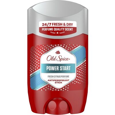 Old Spice Power Start Antiperspirant Stick - Suchá Ochrana pro Muže Old Spice Power Start Antiperspirant Stick - Suchá Ochrana pro Muže