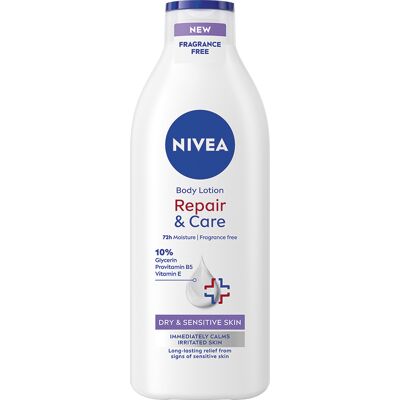 Nivea Repair&Care Sensitive tělové mléko 400 ml Nivea Repair&Care Sensitive tělové mléko 400 ml