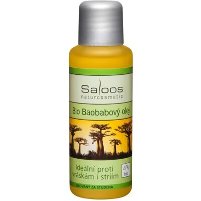 Saloos Baobab Olej - Vyživující Olej na Tělo a Obličej - 50ml Saloos Baobab Olej - Vyživující Olej na Tělo a Obličej - 50ml