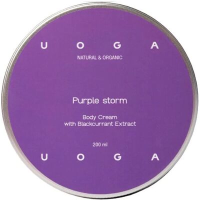 Uoga Uoga Hydratační tělový krém Purple Storm 200 ml Uoga Uoga Hydratační tělový krém Purple Storm 200 ml
