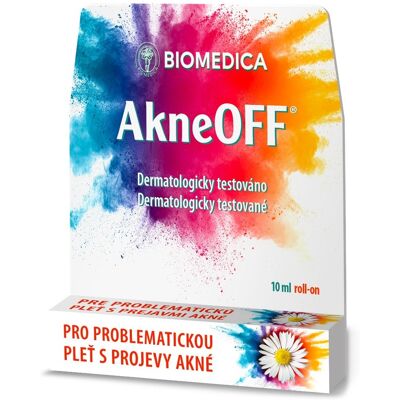 Biomedica AkneOFF - Topická léčba pro aknózní pleť 10ml Biomedica AkneOFF - Topická léčba pro aknózní pleť 10ml