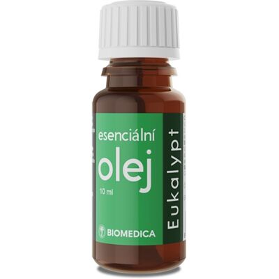 Biomedica Esenciální olej Eukalypt 10 ml Biomedica Esenciální olej Eukalypt 10 ml