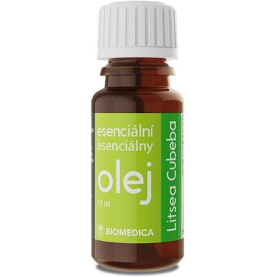 Biomedica Esenciální olej Litsea Cubeba 10 ml Biomedica Esenciální olej Litsea Cubeba 10 ml