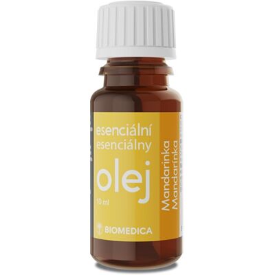 Biomedica Esenciální olej Mandarinka 10 ml Biomedica Esenciální olej Mandarinka 10 ml