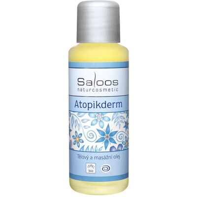 Saloos Bio Tělový a masážní olej Atopikderm 50 ml Saloos Bio Tělový a masážní olej Atopikderm 50 ml