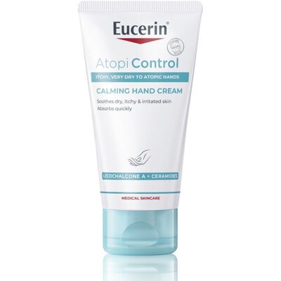 Eucerin AtopiControl Krém na ruce - Suchá a atopická pokožka - 75ml Eucerin AtopiControl Krém na ruce - Suchá a atopická pokožka - 75ml