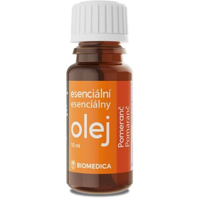 Biomedica Esenciální olej Pomeranč 10 ml Biomedica Esenciální olej Pomeranč 10 ml