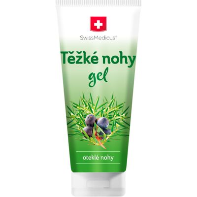 Gel na těžké nohy SwissMedicus - Regenerace a masáž - 200 ml Gel na těžké nohy SwissMedicus - Regenerace a masáž - 200 ml