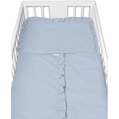 Baby Nellys - SOFT - Modrá - 120x90 - Sada povlečení Baby Nellys - SOFT - Modrá - 120x90 - Sada povlečení