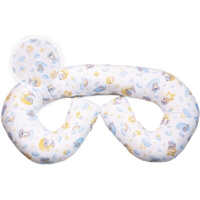 Baby Nellys Kojící polštář/relax. poduška MAXI, Dreams Koala, modrý Baby Nellys Kojící polštář/relax. poduška MAXI, Dreams Koala, modrý