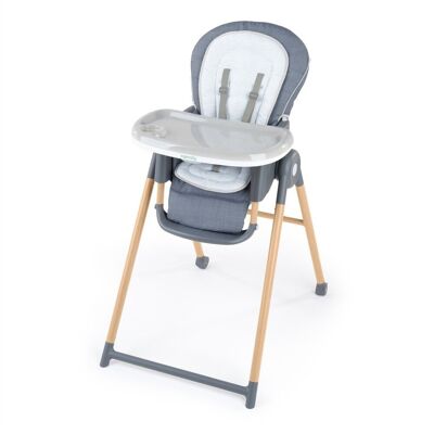 Ingenuity Židle jídelní Deluxe 7v1 Proper Positioner™ Chambray 0m+ do 23 kg Ingenuity Židle jídelní Deluxe 7v1 Proper Positioner™ Chambray 0m+ do 23 kg