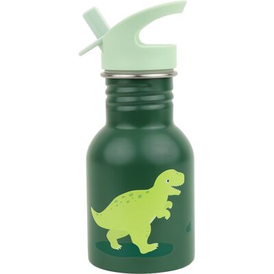 A Little Lovely Company nerezová jednostěnná láhev na pití, 350 ml - dinosaurus A Little Lovely Company nerezová jednostěnná láhev na pití, 350 ml - dinosaurus