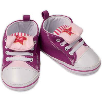 YO! Kojenecké capáčky, botičky Girl Star, fialové vel. 9-15 m YO! Kojenecké capáčky, botičky Girl Star, fialové vel. 9-15 m