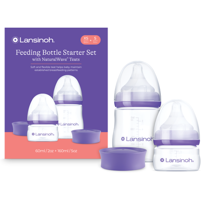 Lansinoh startovací set lahví 1x 60ml + 1x 160ml s NaturalWave TM savičkou (XS+S) Lansinoh startovací set lahví 1x 60ml + 1x 160ml s NaturalWave TM savičkou (XS+S)