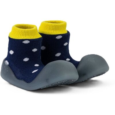 Chameleon ponožkové botičky Polka Navy vel. 115 Chameleon ponožkové botičky Polka Navy vel. 115