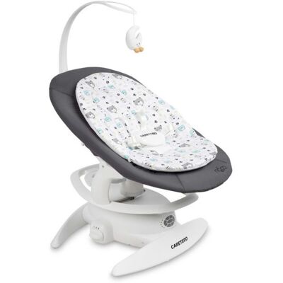 Caretero Elektrické houpátko Noco 2v1 - grafit Caretero Elektrické houpátko Noco 2v1 - grafit