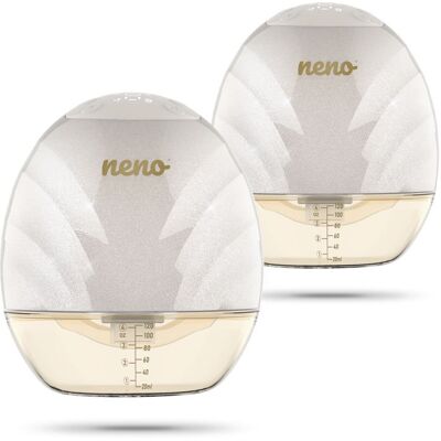 NENO Odsávačka mateřského mléka elektrická double handsfree Perla Twin NENO Odsávačka mateřského mléka elektrická double handsfree Perla Twin