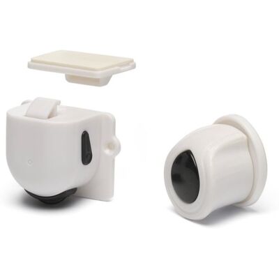 Dooky magnetické uzávěry skříněk 8ks + 2 klíče White Dooky magnetické uzávěry skříněk 8ks + 2 klíče White