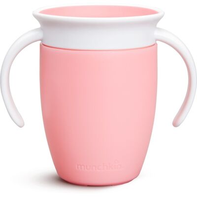 Munchkin Miracle 360° Trainer cup 207 ml růžový Munchkin Miracle 360° Trainer cup 207 ml růžový