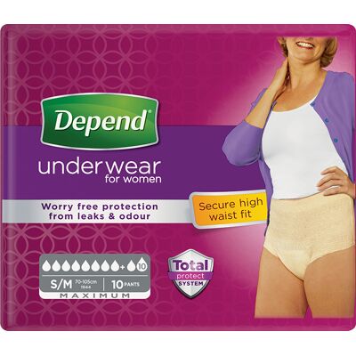 Inkontinenční kalhoty Depend S/M - 10 ks Inkontinenční kalhoty Depend S/M - 10 ks