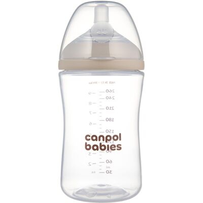 Canpol babies Natural Shape Antikoliková lahev 260 ml Canpol babies Natural Shape Antikoliková lahev 260 ml