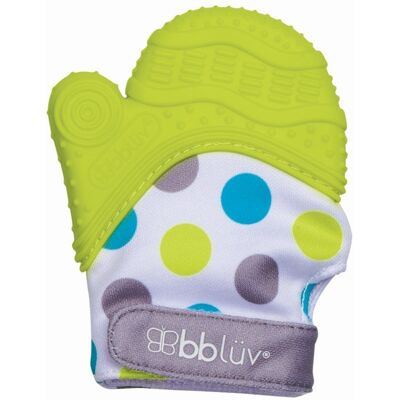 Bblüv Kousací rukavice Glüv 1 ks Lime Bblüv Kousací rukavice Glüv 1 ks Lime
