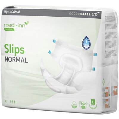 Medi-Inn Slips Inkontinenční kalhotky normal L 30 ks Medi-Inn Slips Inkontinenční kalhotky normal L 30 ks