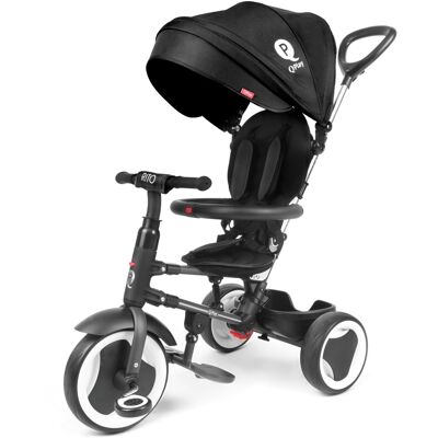 Milly Mally Dětská tříkolka RITO - černá Milly Mally Dětská tříkolka RITO - černá