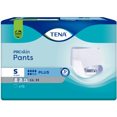 Tena Pants Plus S inkontinenční kalhotky 15 ks Tena Pants Plus S inkontinenční kalhotky 15 ks