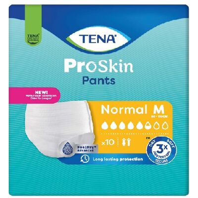 Tena Pants ProSkin Normal M inkontinenční kalhotky 10 ks Tena Pants ProSkin Normal M inkontinenční kalhotky 10 ks