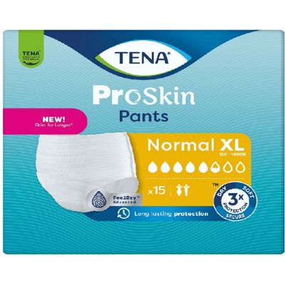 Tena Pants ProSkin Normal XL inkontinenční kalhotky 15 ks Tena Pants ProSkin Normal XL inkontinenční kalhotky 15 ks
