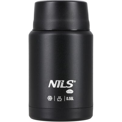 Nils Termoska na jídlo NC3807 černá 550 ml Nils Termoska na jídlo NC3807 černá 550 ml