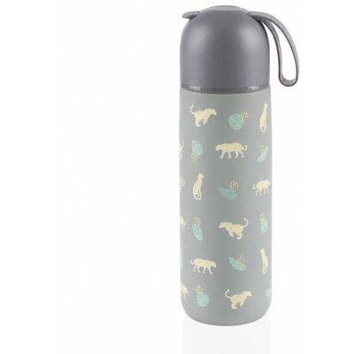 Zopa Termoska na tekutiny se silikonovým držákem 400 ml, Wild Gepard 11 Zopa Termoska na tekutiny se silikonovým držákem 400 ml, Wild Gepard 11